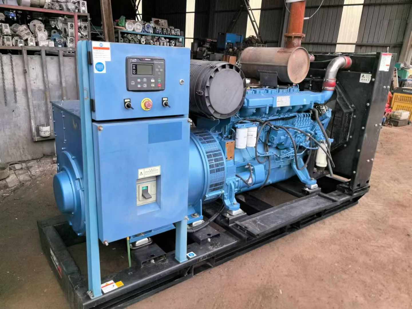 阎良500kW 柴油发电机组可带动设备功率的计算公式是什么？