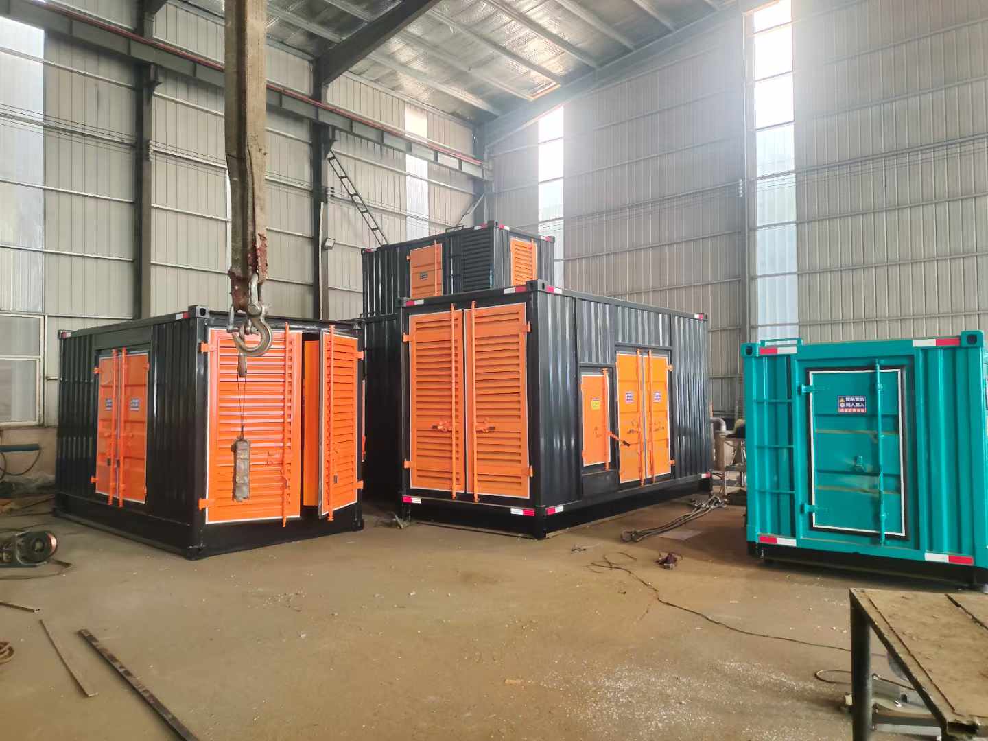 阎良500kw柴油发电机组可以带动多少功率设备？